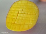 mango sliced in cubes